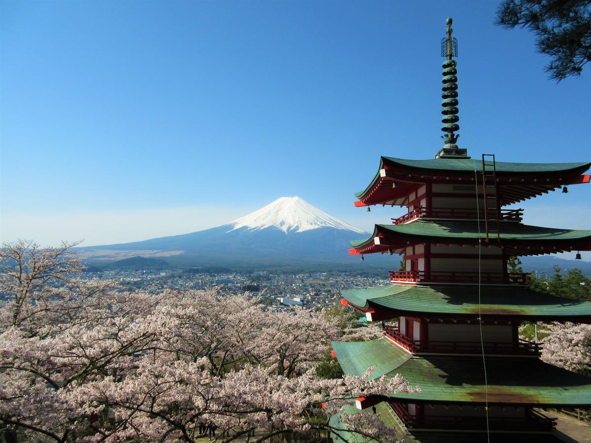 ホステル富士山 結 Fujiyoshida Exteriör bild