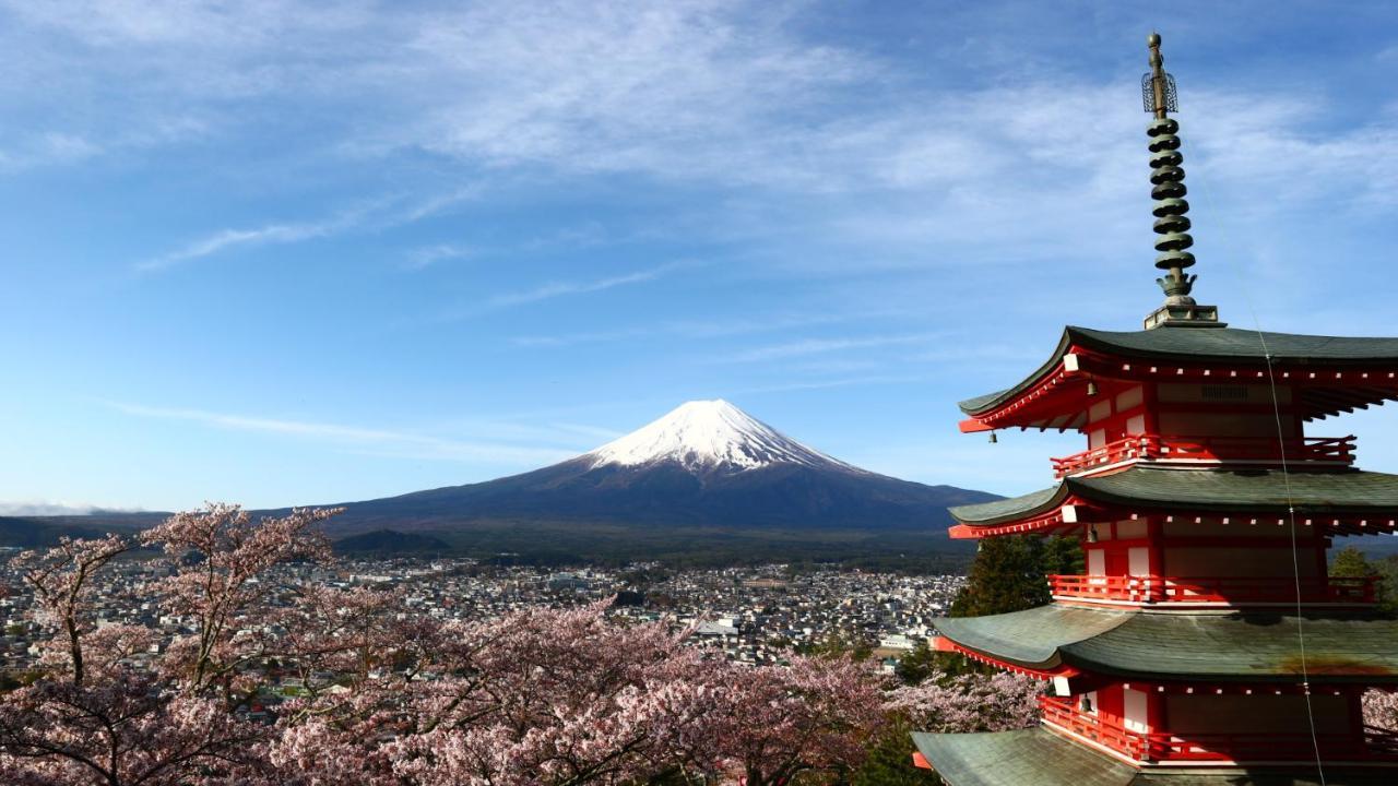 ホステル富士山 結 Fujiyoshida Exteriör bild